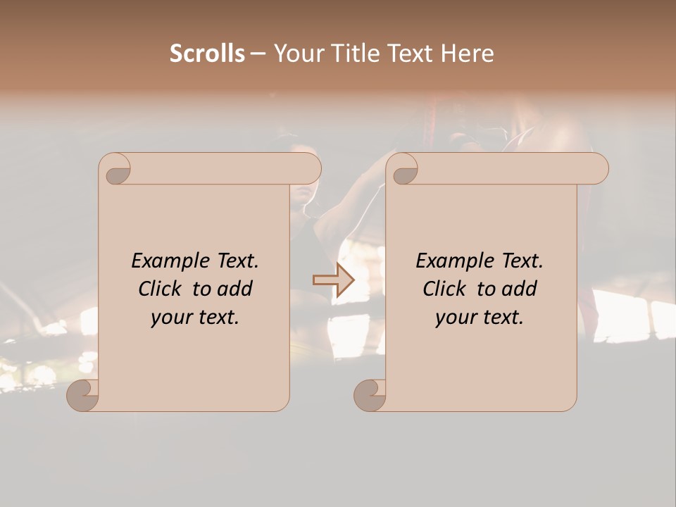 Punching Active Beautiful PowerPoint Template