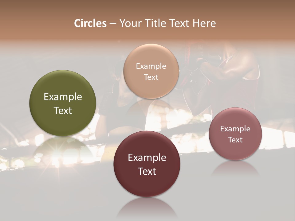 Punching Active Beautiful PowerPoint Template