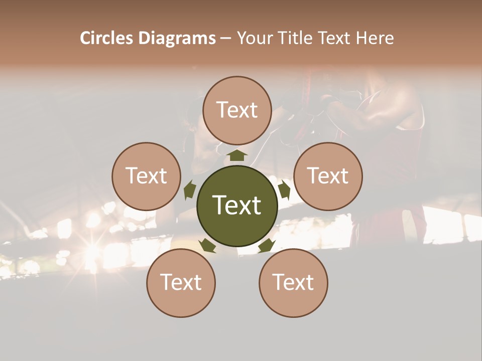 Punching Active Beautiful PowerPoint Template