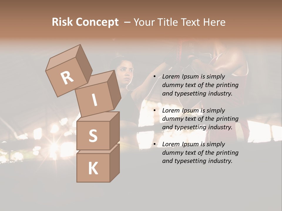 Punching Active Beautiful PowerPoint Template