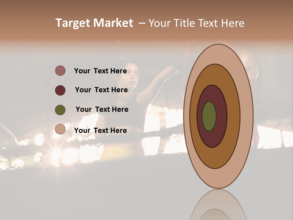 Punching Active Beautiful PowerPoint Template