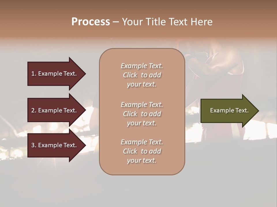 Punching Active Beautiful PowerPoint Template