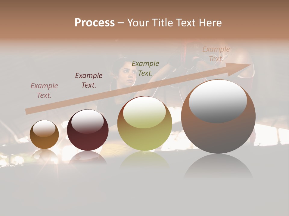 Punching Active Beautiful PowerPoint Template