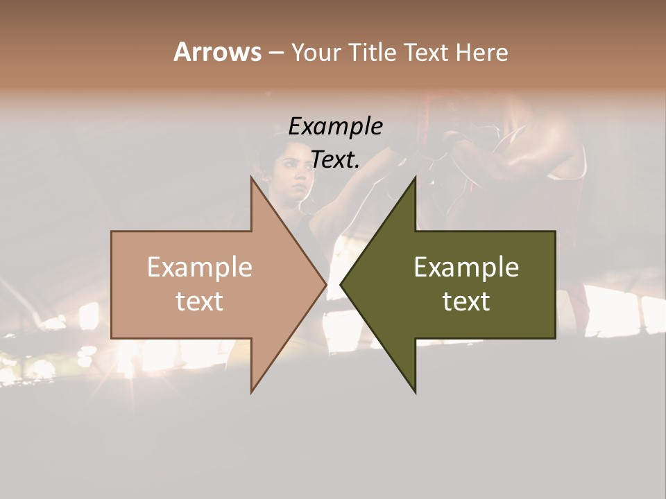Punching Active Beautiful PowerPoint Template