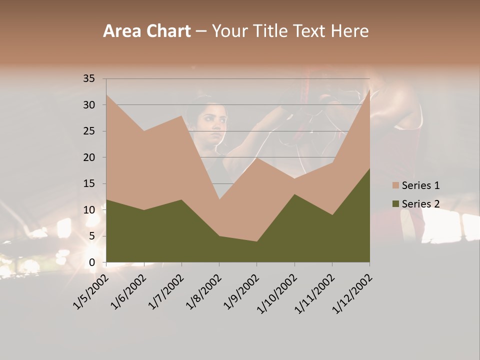 Punching Active Beautiful PowerPoint Template