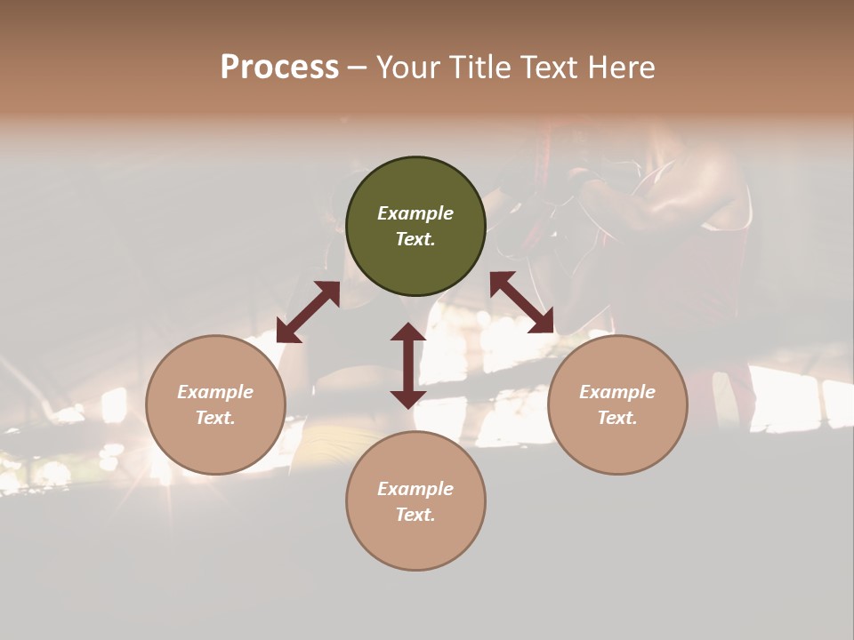 Punching Active Beautiful PowerPoint Template