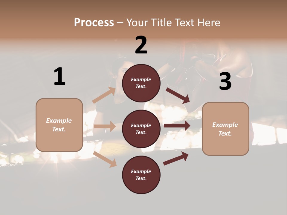 Punching Active Beautiful PowerPoint Template