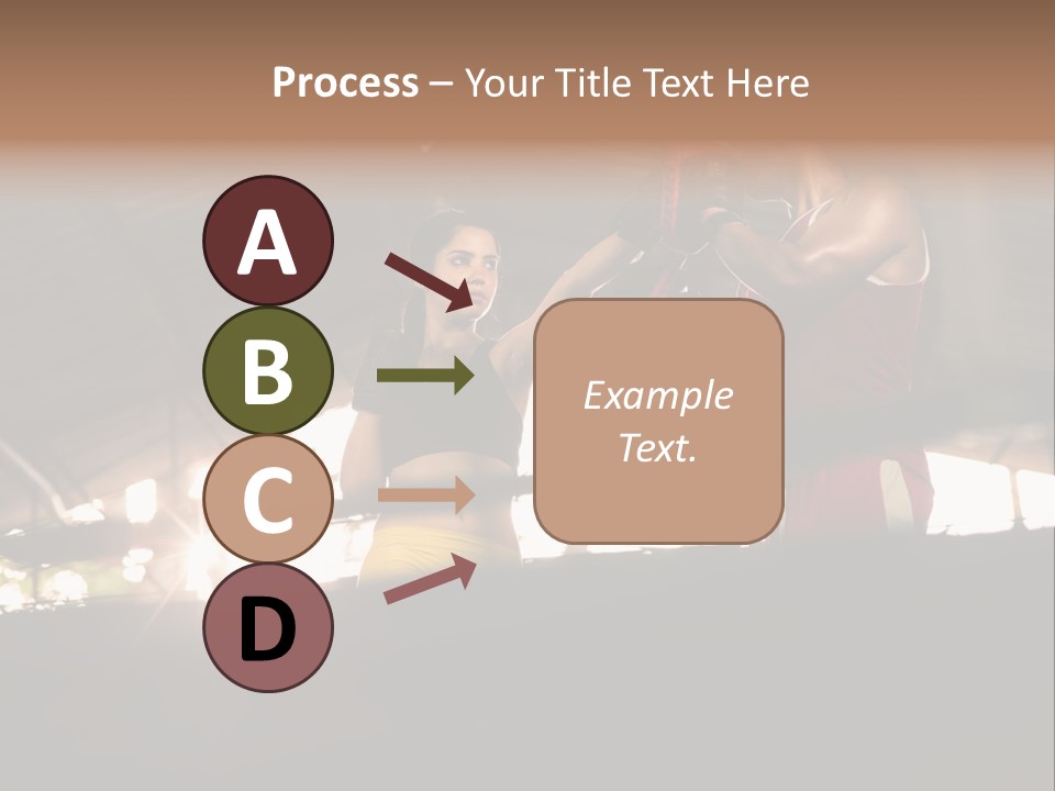 Punching Active Beautiful PowerPoint Template