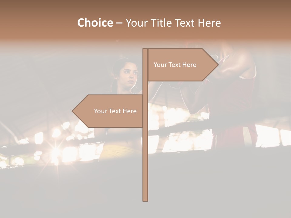 Punching Active Beautiful PowerPoint Template