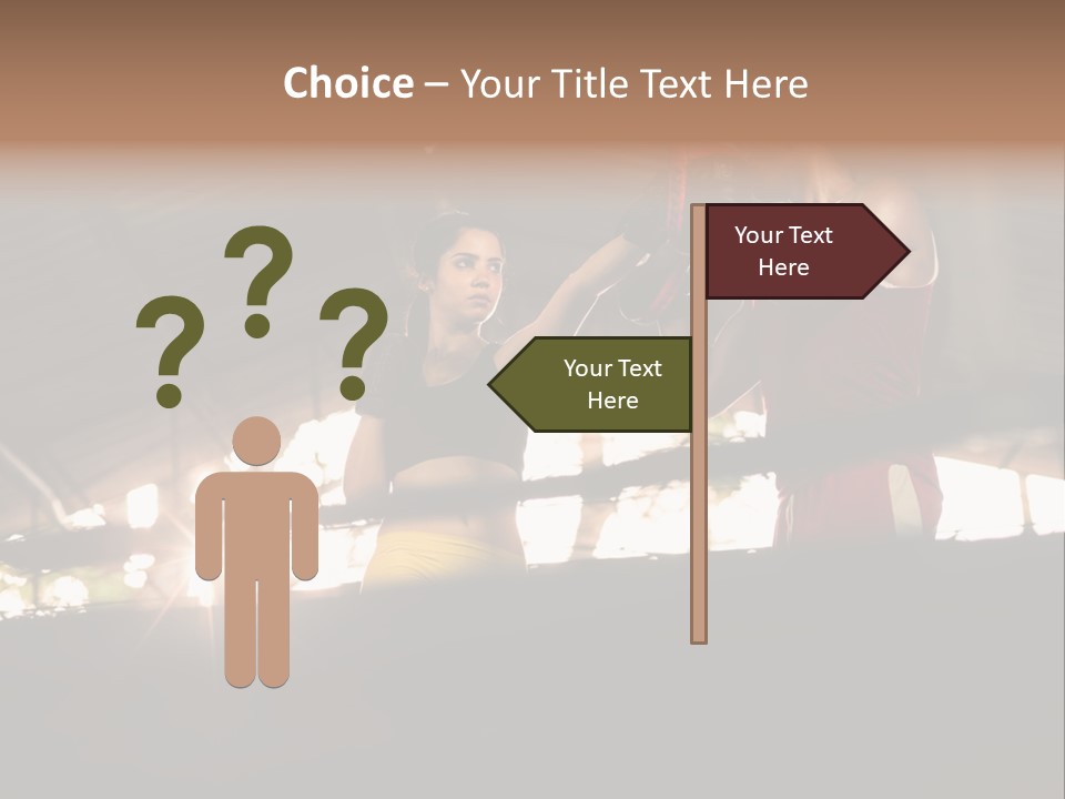 Punching Active Beautiful PowerPoint Template