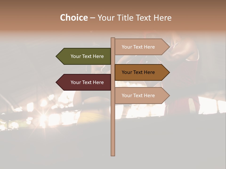 Punching Active Beautiful PowerPoint Template