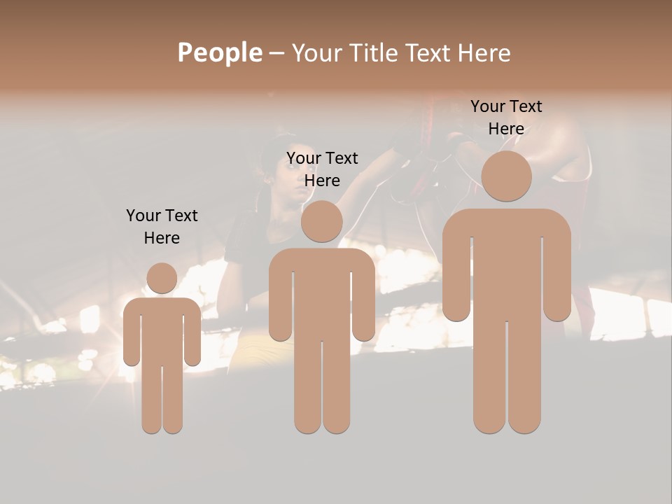 Punching Active Beautiful PowerPoint Template