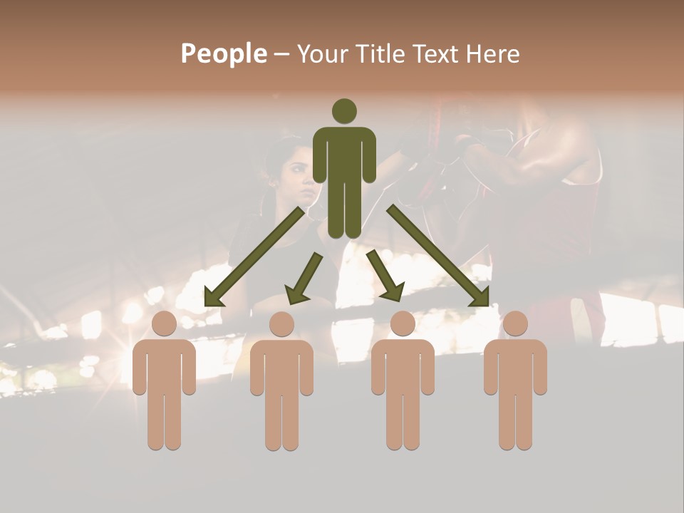 Punching Active Beautiful PowerPoint Template