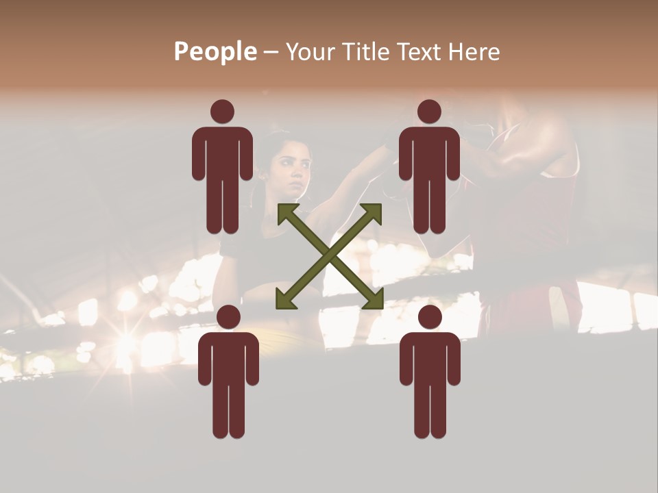 Punching Active Beautiful PowerPoint Template