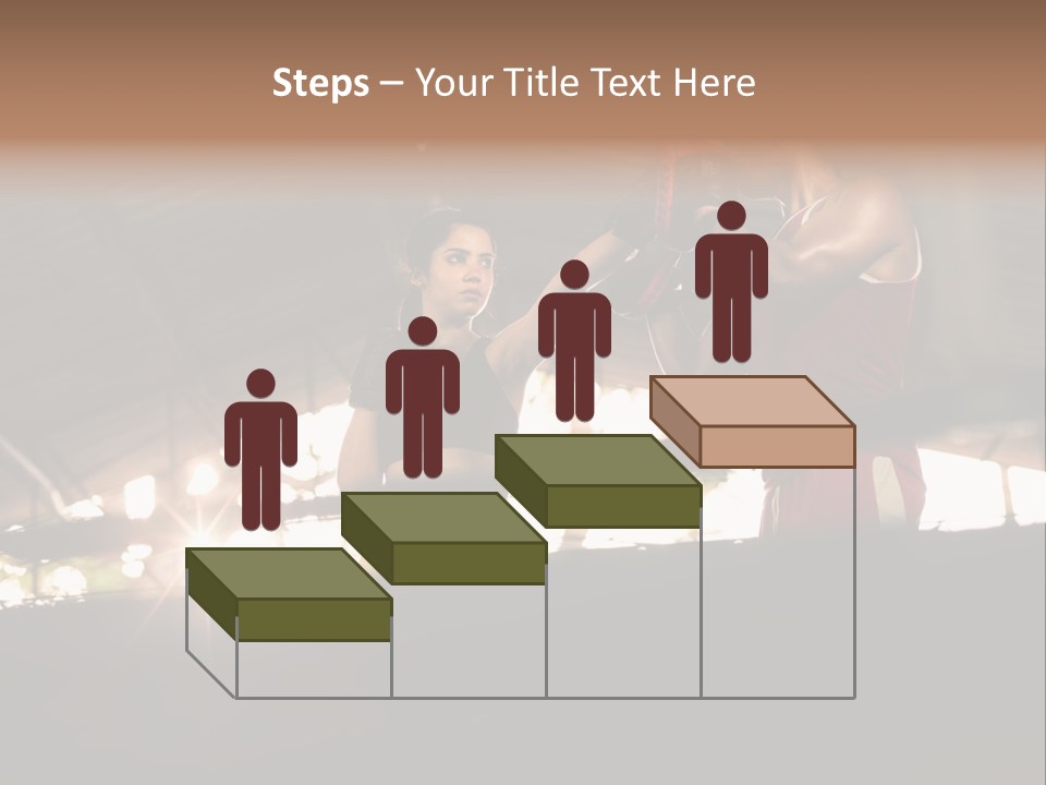 Punching Active Beautiful PowerPoint Template