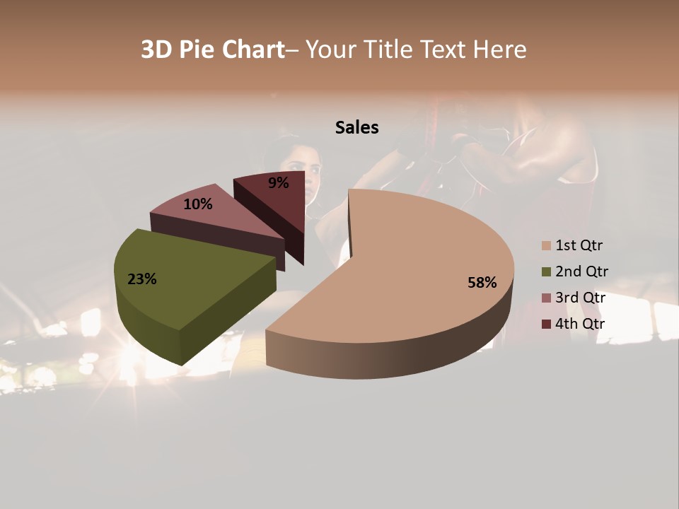Punching Active Beautiful PowerPoint Template