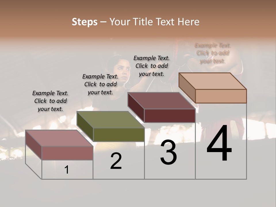 Punching Active Beautiful PowerPoint Template
