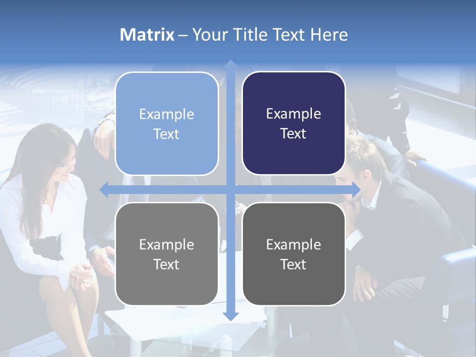 Female Smile Professional PowerPoint Template