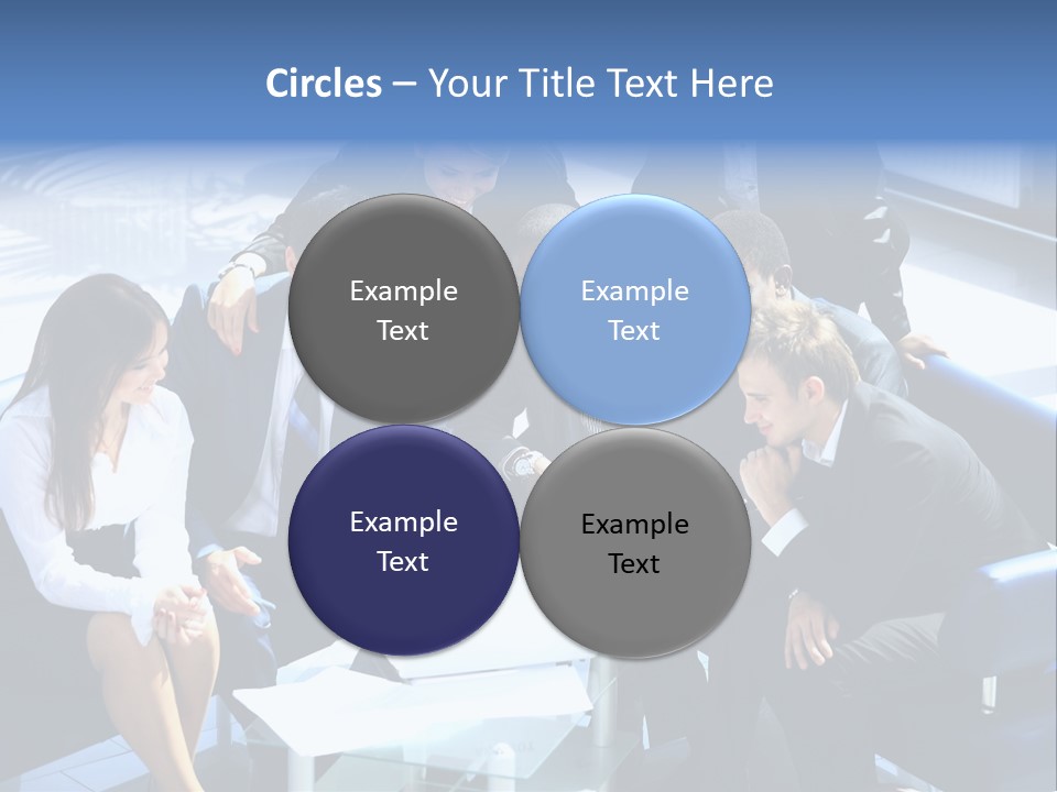 Female Smile Professional PowerPoint Template