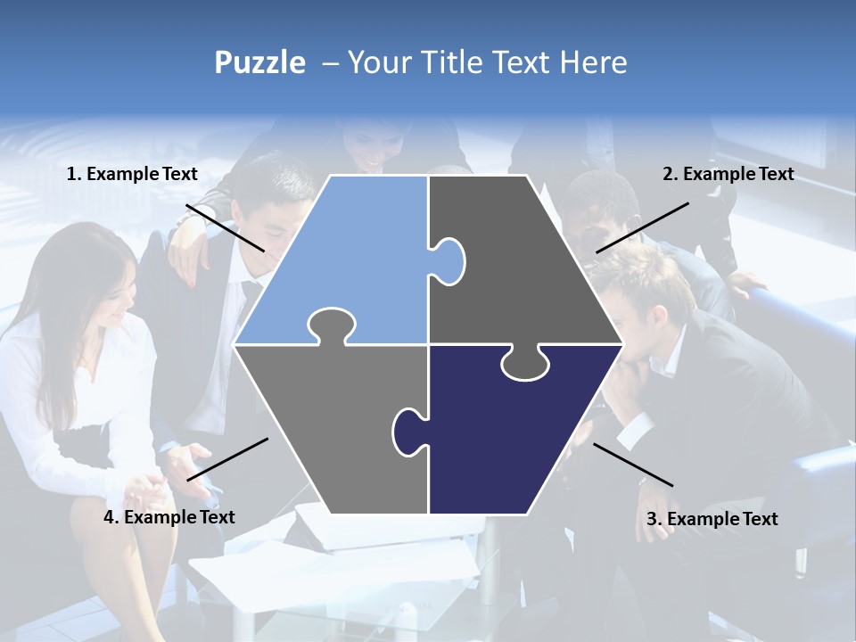 Female Smile Professional PowerPoint Template