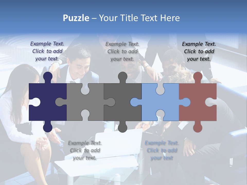 Female Smile Professional PowerPoint Template