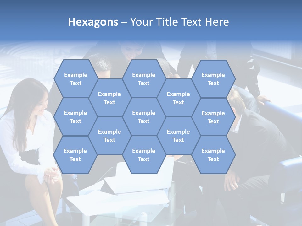 Female Smile Professional PowerPoint Template