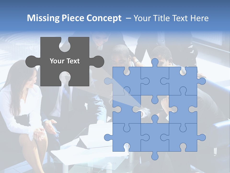 Female Smile Professional PowerPoint Template