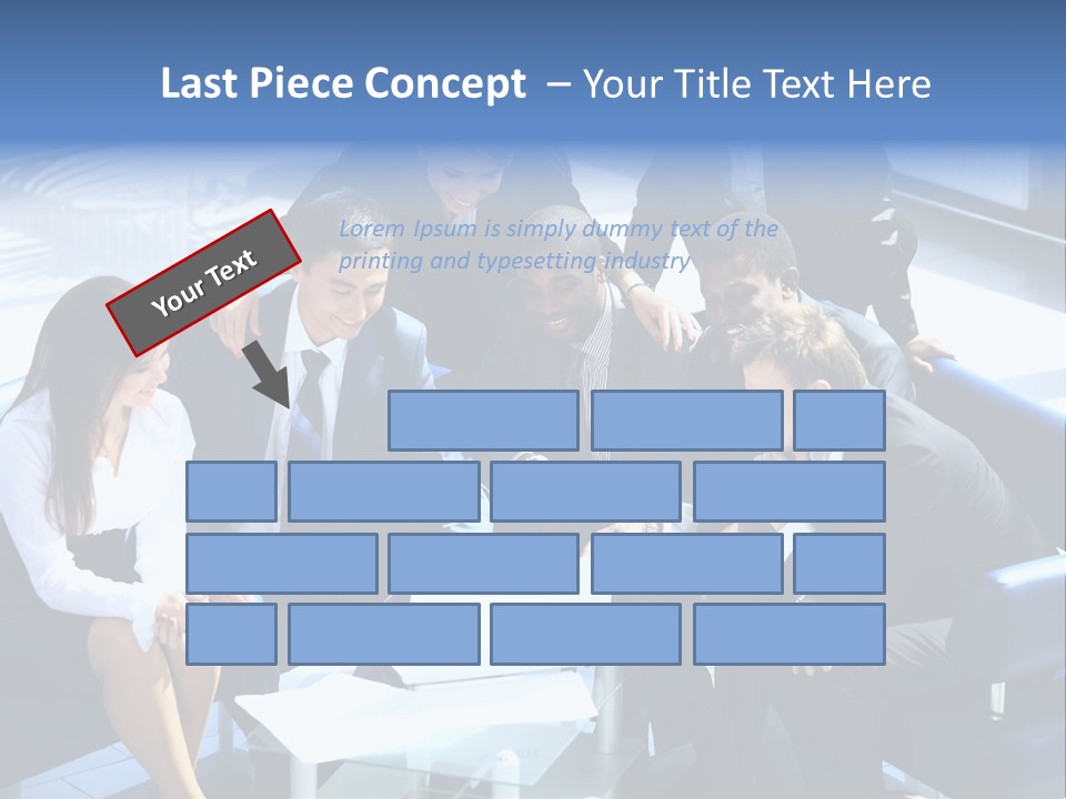 Female Smile Professional PowerPoint Template