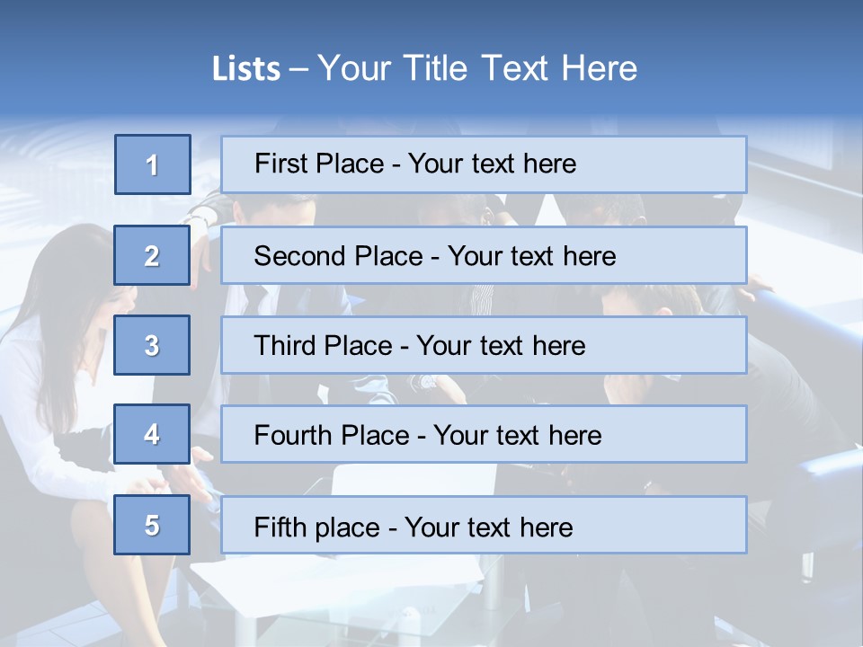 Female Smile Professional PowerPoint Template