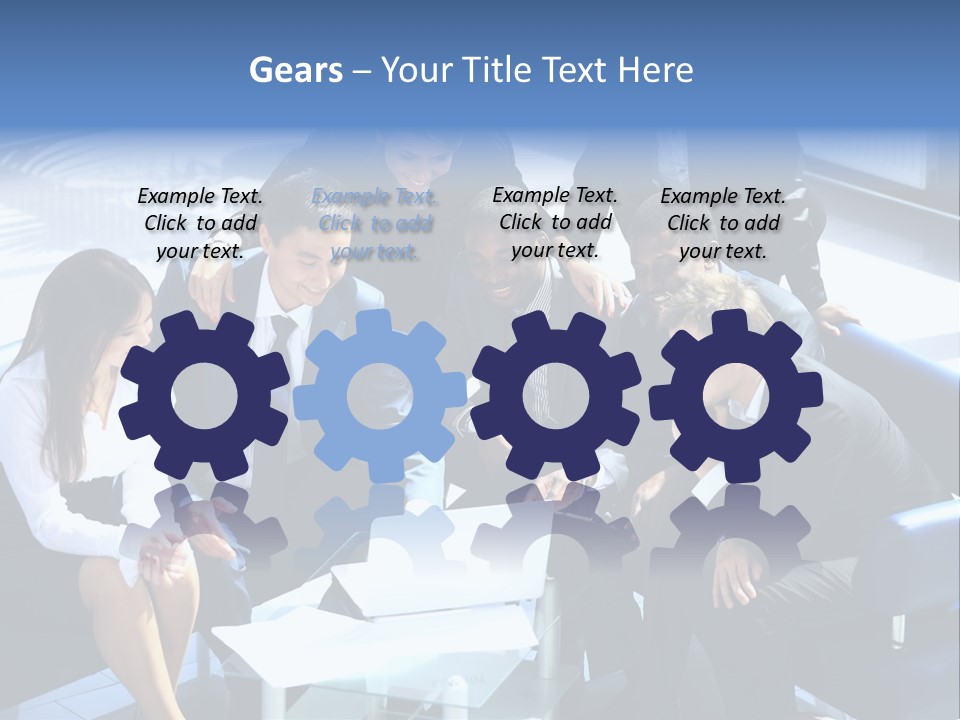 Female Smile Professional PowerPoint Template