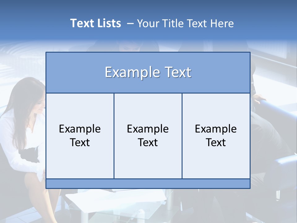 Female Smile Professional PowerPoint Template