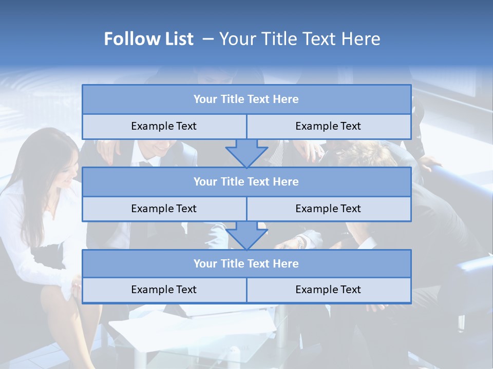 Female Smile Professional PowerPoint Template