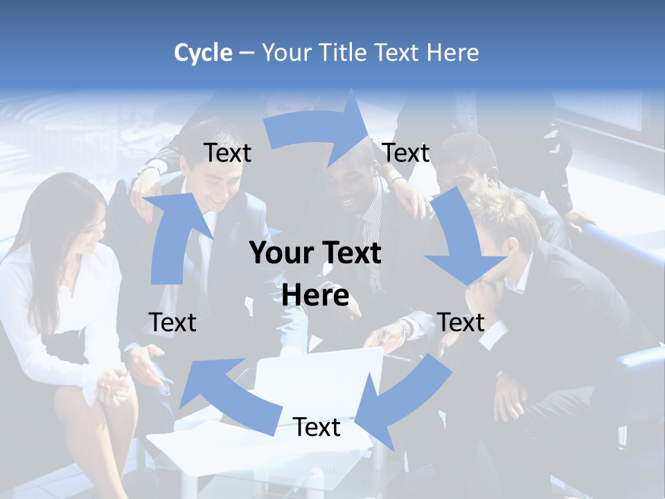 Female Smile Professional PowerPoint Template