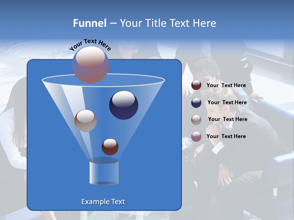 Female Smile Professional PowerPoint Template