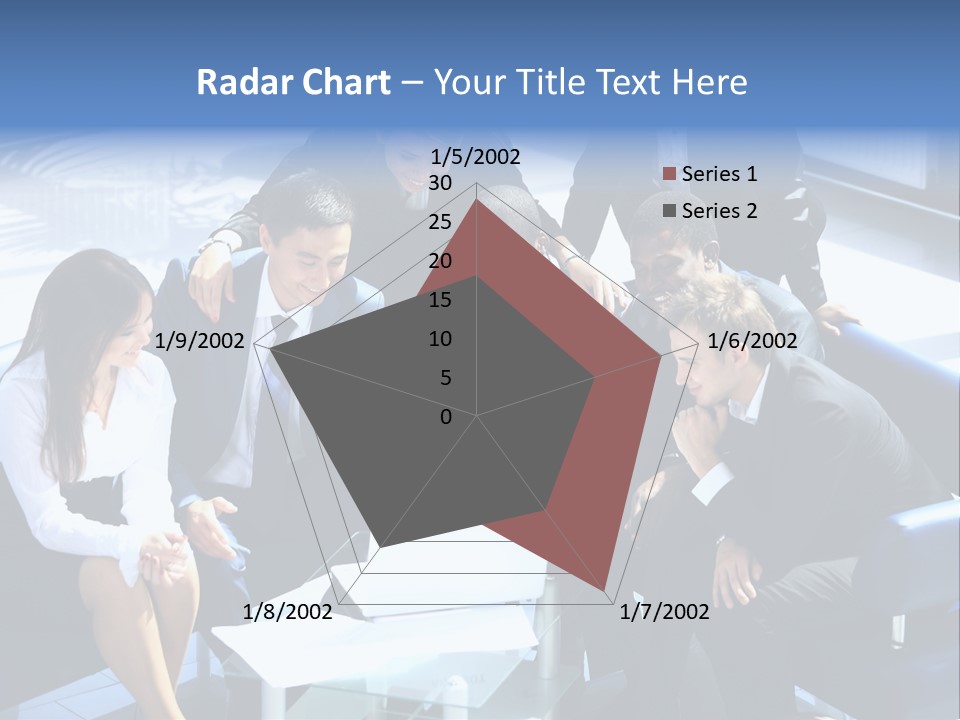 Female Smile Professional PowerPoint Template