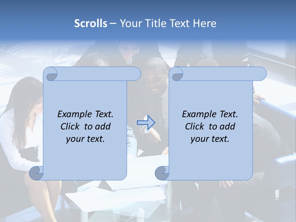 Female Smile Professional PowerPoint Template