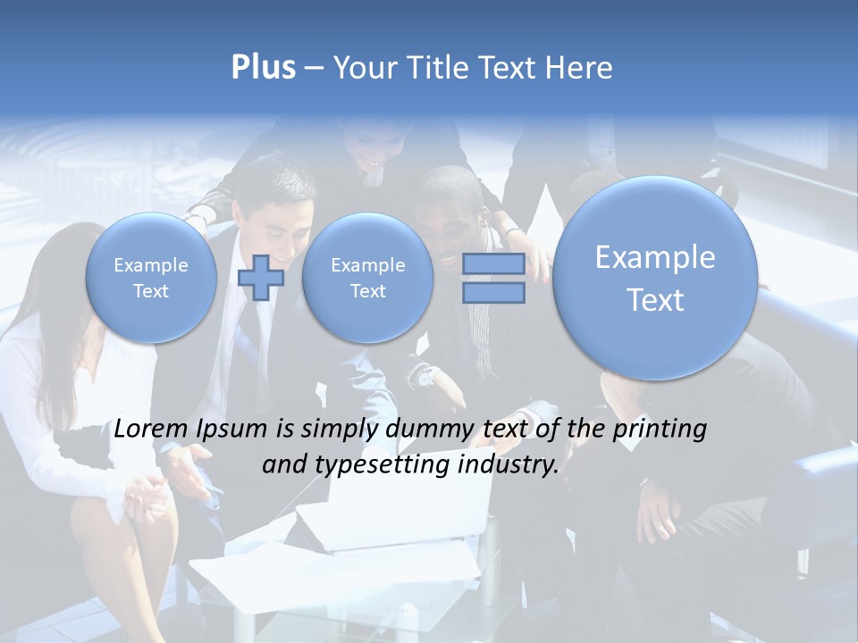 Female Smile Professional PowerPoint Template