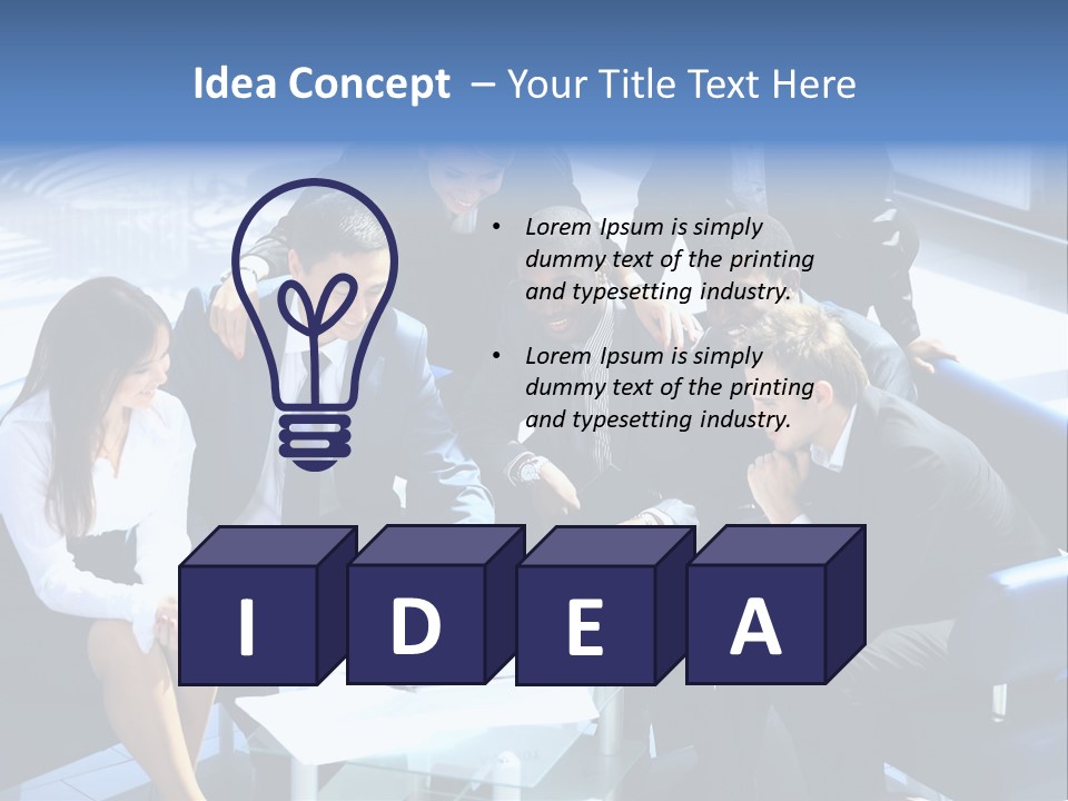 Female Smile Professional PowerPoint Template