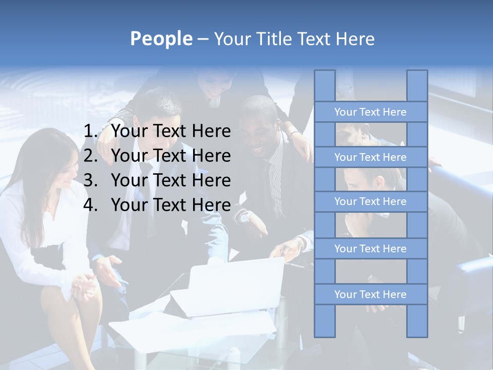 Female Smile Professional PowerPoint Template