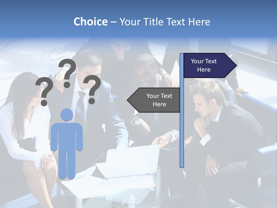 Female Smile Professional PowerPoint Template