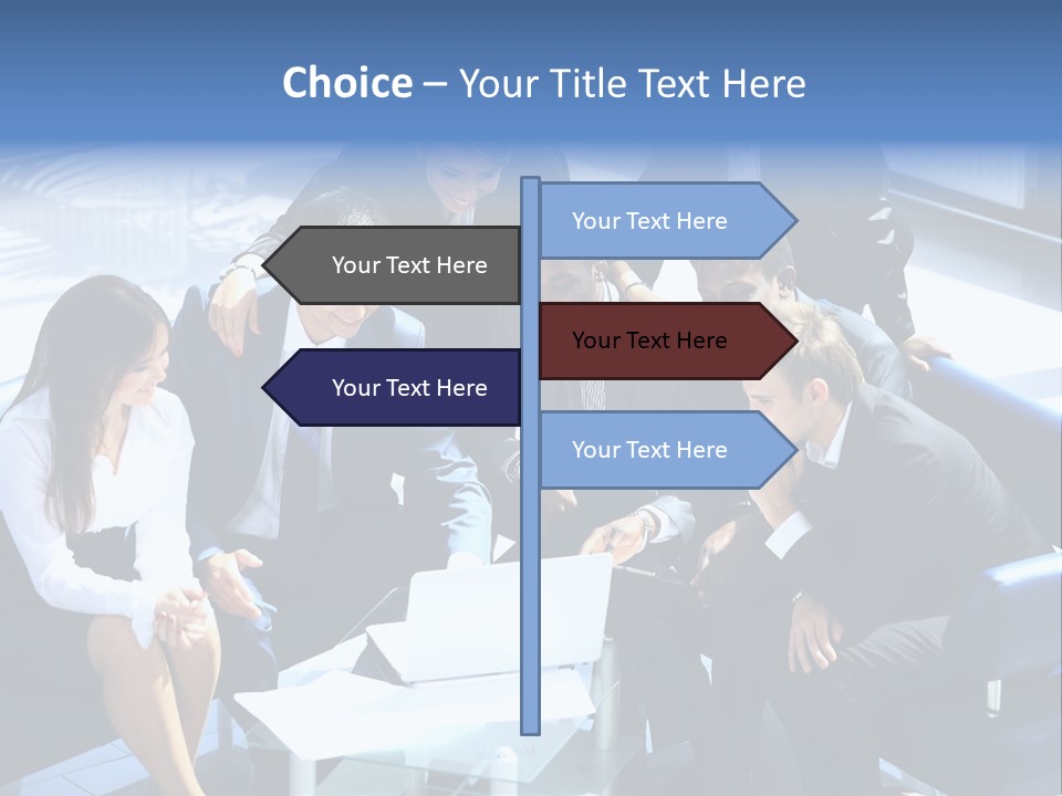 Female Smile Professional PowerPoint Template