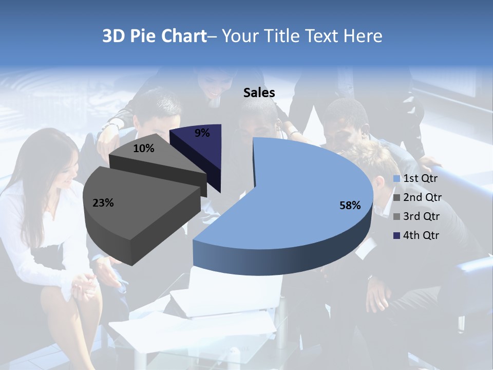 Female Smile Professional PowerPoint Template