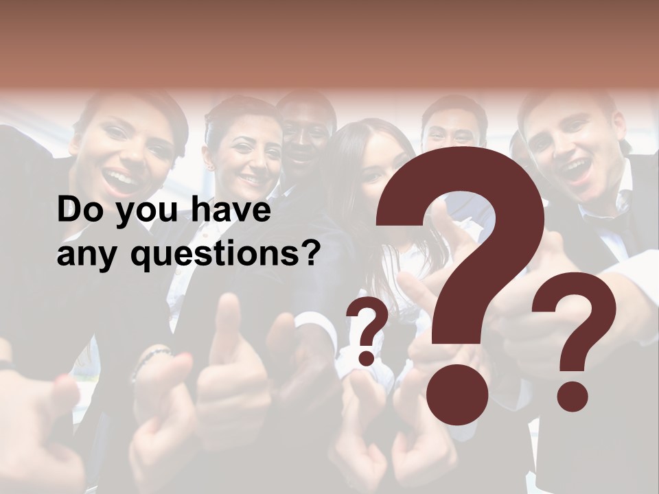 Support Businesswoman White PowerPoint Template