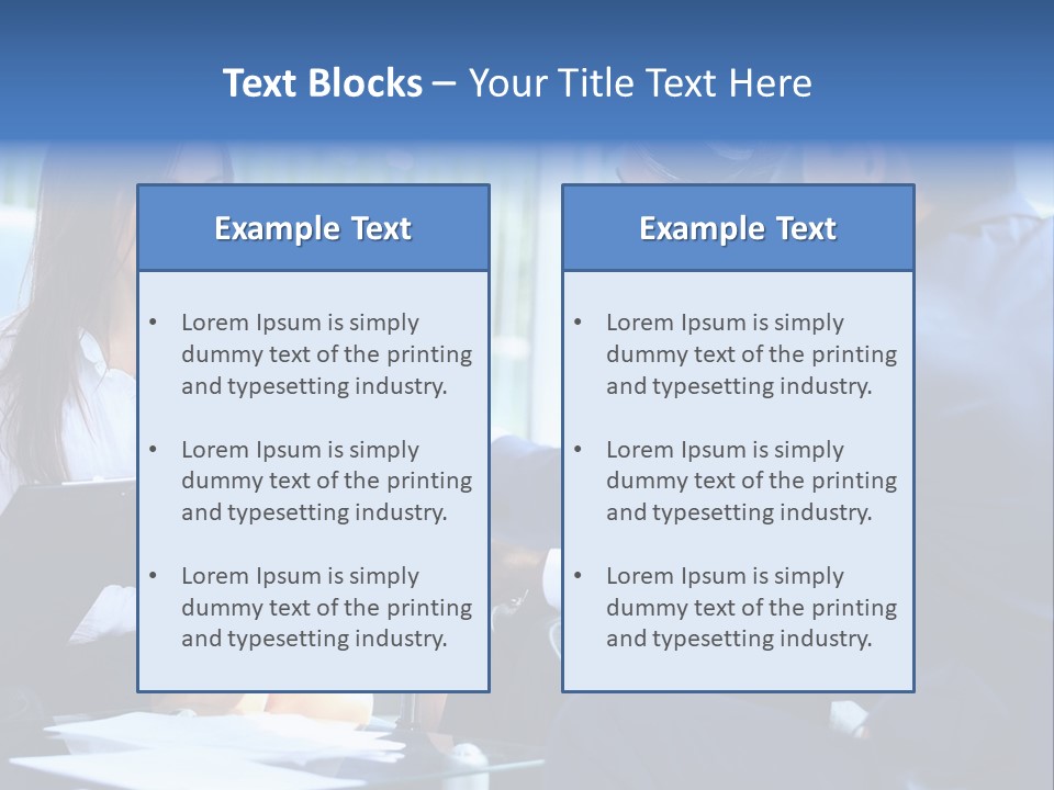 Men Cheerful White PowerPoint Template