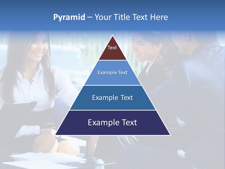 Men Cheerful White PowerPoint Template