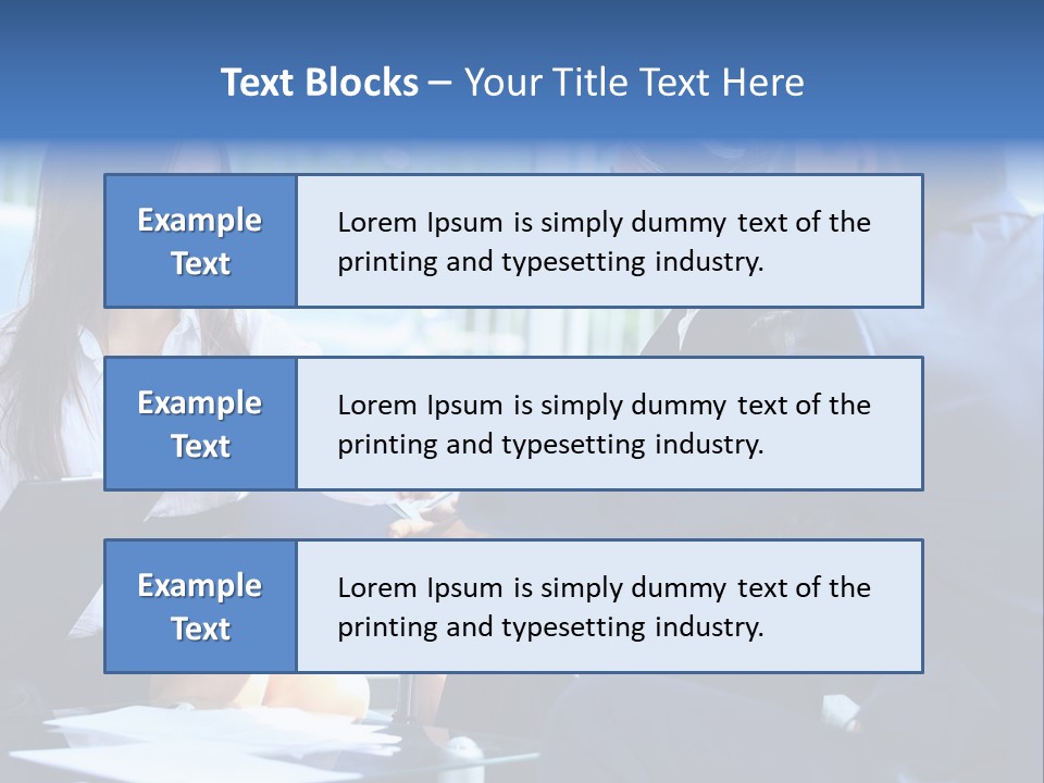 Men Cheerful White PowerPoint Template