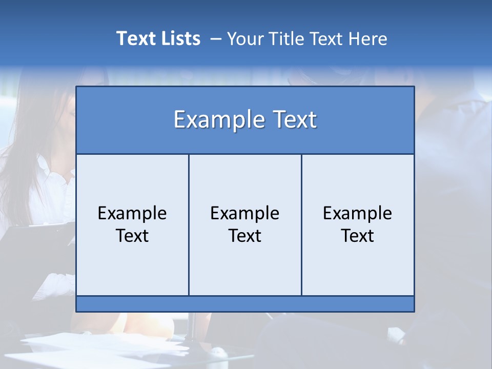 Men Cheerful White PowerPoint Template