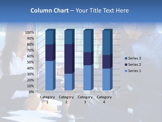 Men Cheerful White PowerPoint Template