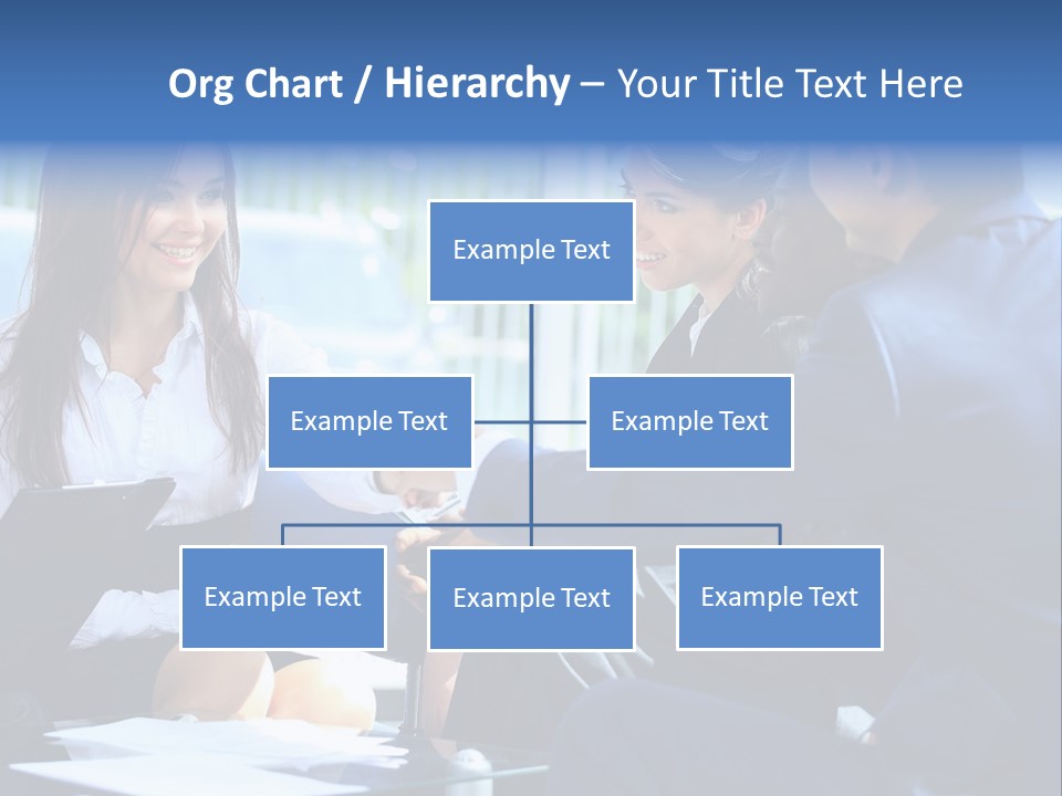 Men Cheerful White PowerPoint Template