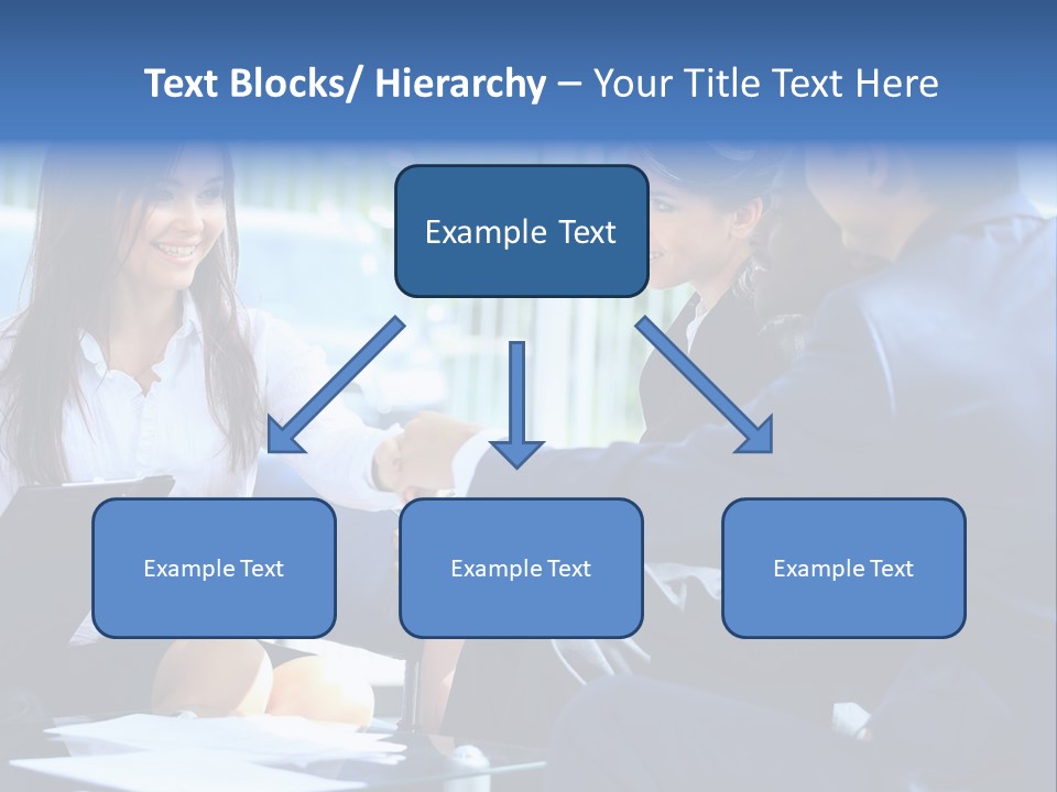 Men Cheerful White PowerPoint Template